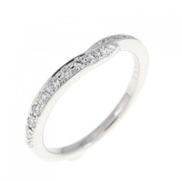 タサキ スティーレ デュアル パヴェ ライン リング 0.11CT