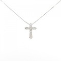 PT クロス ダイヤモンド ネックレス 0.50CT