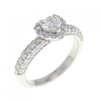 ポンテヴェキオ ハート ダイヤモンド リング 0.253CT