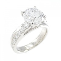 PT ダイヤモンド リング 2.108CT E SI2 Good