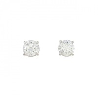 【リメイク】ダイヤモンド ピアス 0.418CT 0.434CT F SI1 VG-GOOD