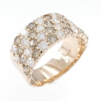 K18PG ダイヤモンド リング 2.00CT