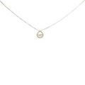 K18YG ダイヤモンド ネックレス 0.08CT