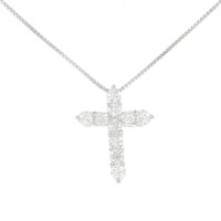 PT クロス ダイヤモンド ネックレス 0.50CT