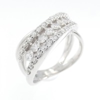 K18WG ダイヤモンド リング 0.52CT