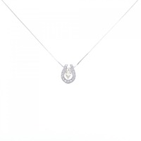 K18WG ダイヤモンド ネックレス 0.291CT