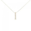 K18YG ダイヤモンド ネックレス 0.20CT