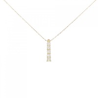 K18YG ダイヤモンド ネックレス 0.20CT