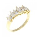 K18YG ダイヤモンド リング 0.61CT