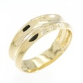 【新品】K18YG ダイヤモンド リング 0.04CT