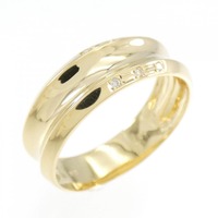 【新品】K18YG ダイヤモンド リング 0.04CT