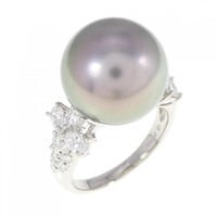 タサキ 黒蝶パール リング 14mm