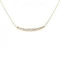 K18YG ダイヤモンド ネックレス 0.20CT