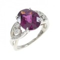 PT ガーネット リング 3.26CT