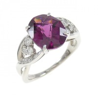 PT ガーネット リング 3.26CT
