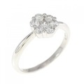 PT フラワー ダイヤモンド リング 0.50CT
