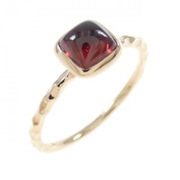 K18PG ガーネット リング