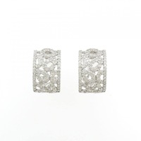 K18WG ダイヤモンド ピアス/イヤリング 1.00CT