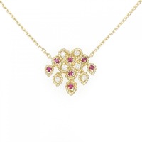 ブシュロン ルビー ネックレス