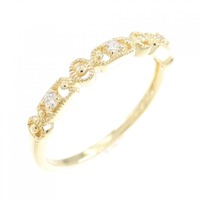 K18YG ダイヤモンド リング 0.042CT