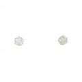 PT ソリティア ダイヤモンド ピアス 0.20CT