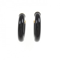 【新品】K18YG オニキス ピアス