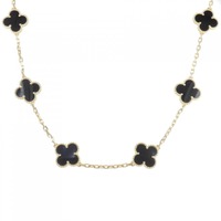 【新品】ヴァンクリーフ&アーペル ヴィンテージアルハンブラ20モチーフ ネックレス