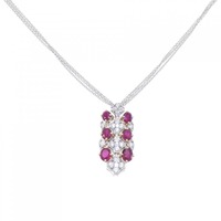 ピキョッティ ルビー ネックレス 2.69CT