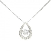 【新品】PT ダイヤモンド ネックレス 0.329CT F SI2 Good