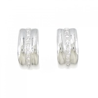 K14WG ダイヤモンド ピアス/イヤリング 0.32CT