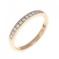 K18PG ダイヤモンド リング 0.17CT