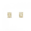 【新品】K18YG ダイヤモンド ピアス 0.50CT