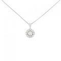 【新品】PT ダイヤモンド ネックレス 0.233CT F SI2 VG