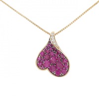ローズヴィフ ルビー ネックレス 0.91CT