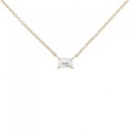 K18PG ダイヤモンド ネックレス 0.21CT