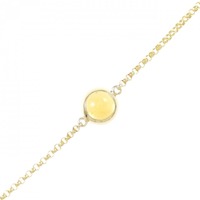 750YG シトリン ブレスレット