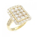 K18YG ダイヤモンド リング 2.30CT