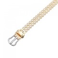 K18YG/PT ダイヤモンド ブレスレット 3.00CT
