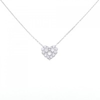 PT パヴェ ハート ダイヤモンド ネックレス 1.20CT