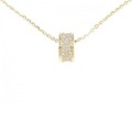 K18YG ダイヤモンド ネックレス 0.30CT