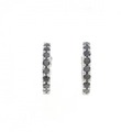K18WG ダイヤモンド ピアス 0.50CT