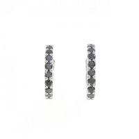 K18WG ダイヤモンド ピアス 0.50CT