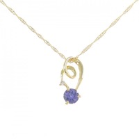 K18YG タンザナイト ネックレス