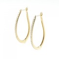 K18YG ダイヤモンド ピアス 0.80CT