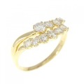 K18YG ダイヤモンド リング 0.52CT