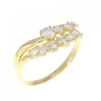 K18YG ダイヤモンド リング 0.52CT