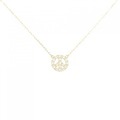 アーカー ピース パヴェ ネックレス 0.07CT