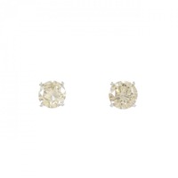 PT ソリティア ダイヤモンド ピアス 1.50CT