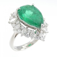 PT エメラルド リング 5.84CT