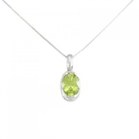 PT ペリドット ネックレス 2.51CT